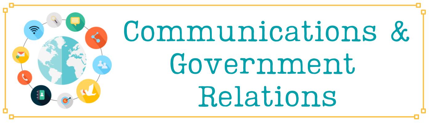 Communications and Government Relations graphic