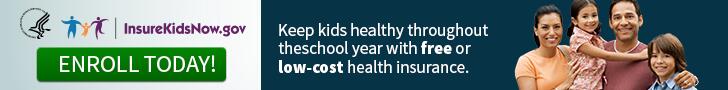 Department of Health and Human Services USA. InsureKidsNow.gov. Enroll today! Keep kids healthy throughout the school year with free or low-cost health insurance.
