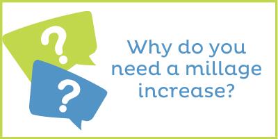 Why do you need a millage rate increase?