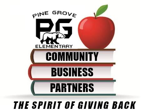 Pine Grove Elementary Community Business Partners - The spirit of giving back