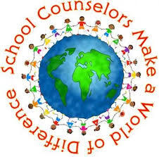 School counselors make a world of difference graphic